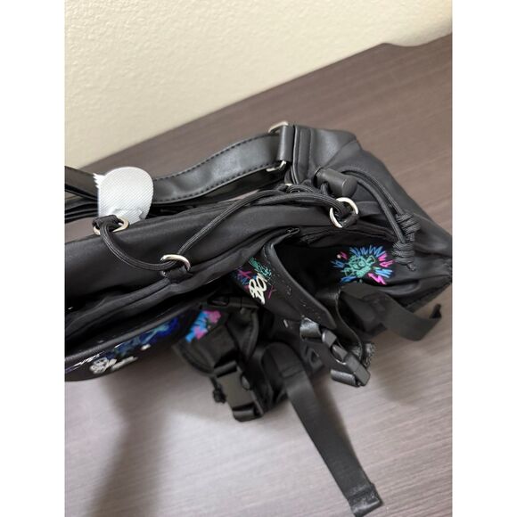 Arcane Graffiti Glow-In-The-Dark Slouch Mini Backpack - Picture 6 of 9